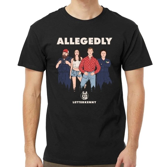 Letterkenny Allegedly Hicks Tshirt - Picture 1 of 4